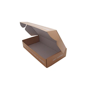 Custom Printed Corrugated Mailer Box for Apparel Packaging