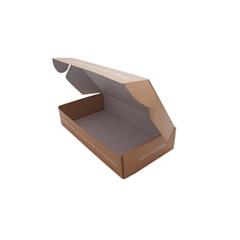 Custom Printed Corrugated Mailer Box for Apparel Packaging
