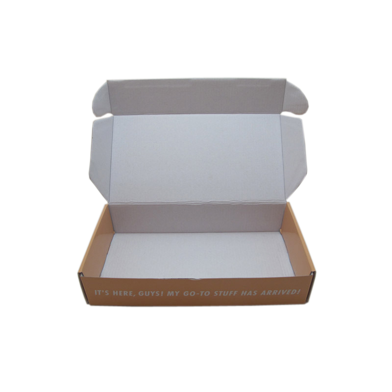 Custom Printed Corrugated Mailer Box for Apparel Packaging