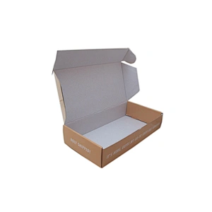 Custom Printed Corrugated Mailer Box for Apparel Packaging